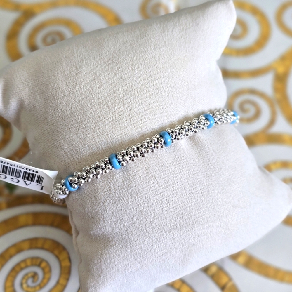 Lagos Caviar Turquoise Bracelet 7 Medium
